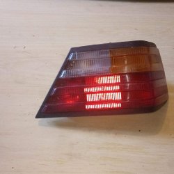 Right side rear light cluster