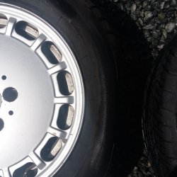 15" 15 hole tyre flat