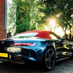 AMG GT C OSR at sunset