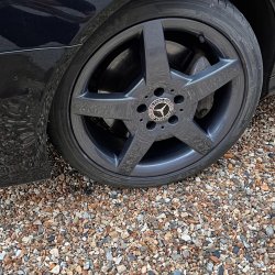 BMW Meteor Grey re sprayed wheels