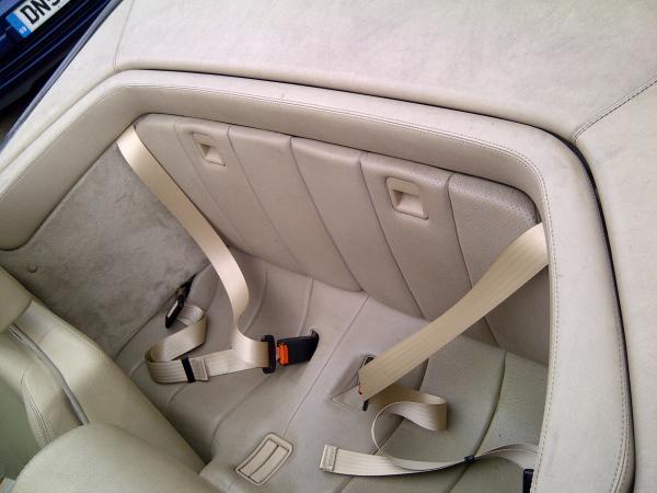 3-Point Rear Seatbelt Conversion.