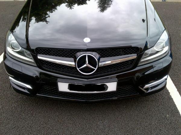 added new sl grill and removed the grey slat grill that comes as standard with the sports plus