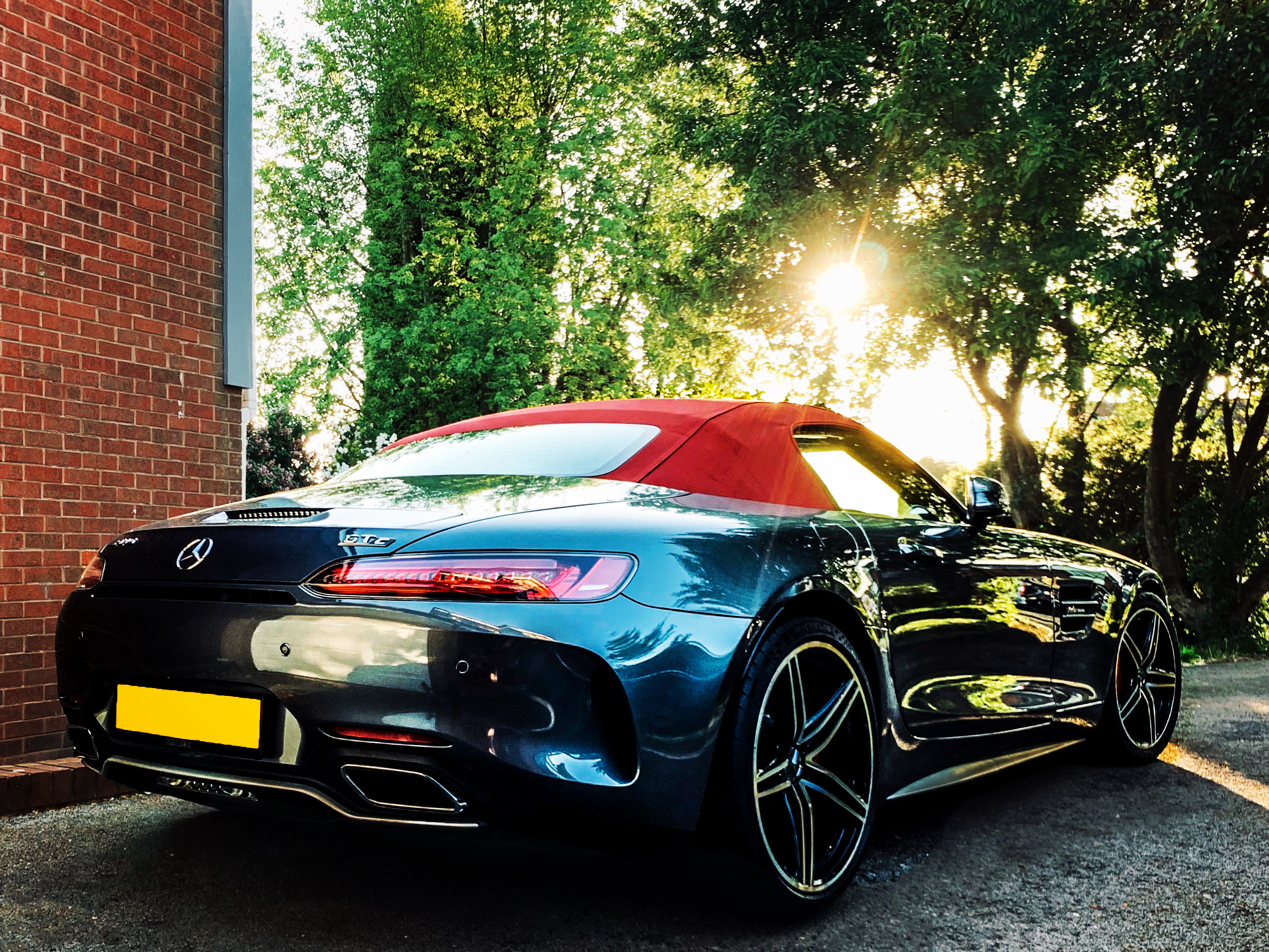 AMG GT C OSR at sunset