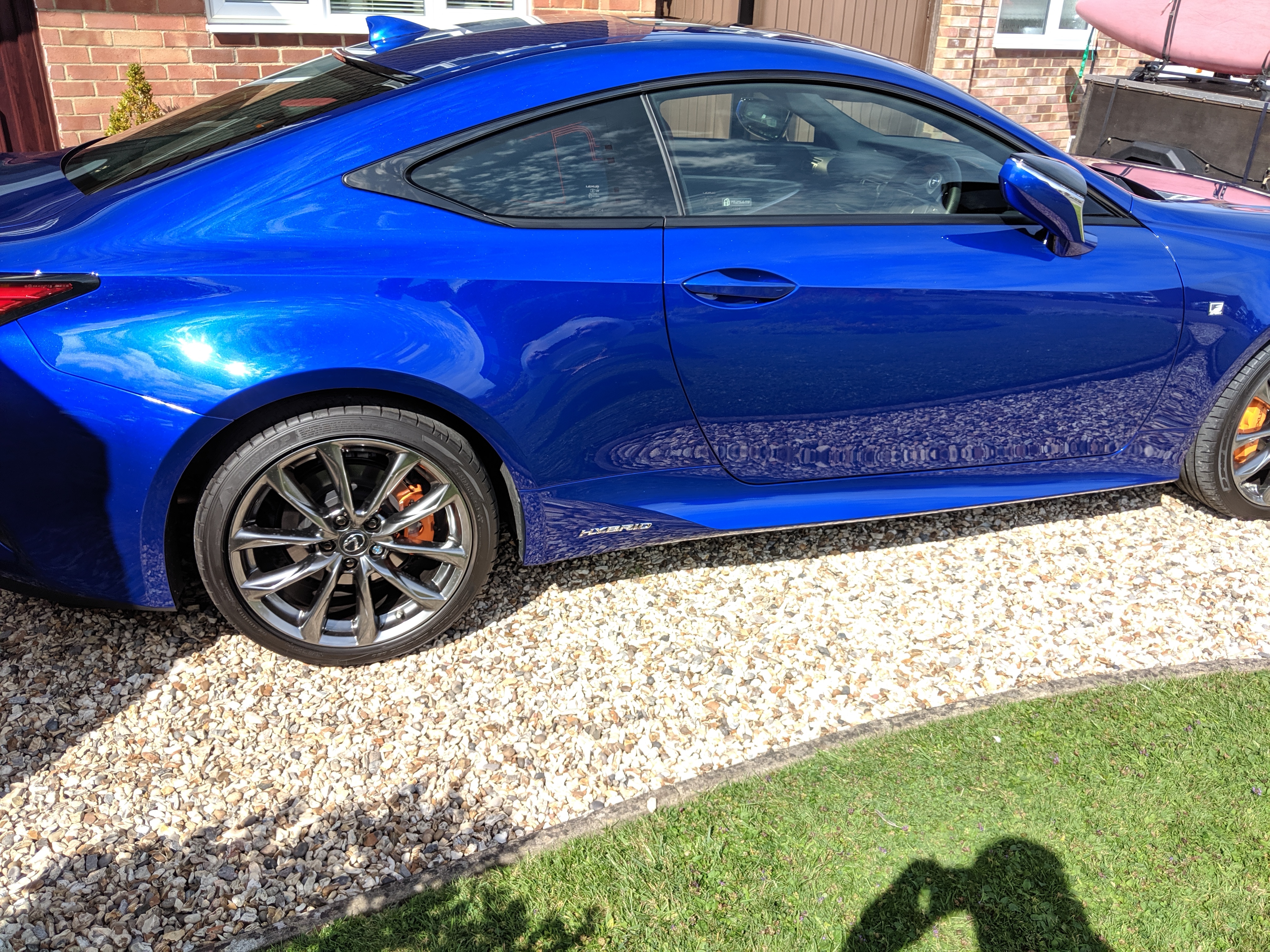 Azure Blue Coupe