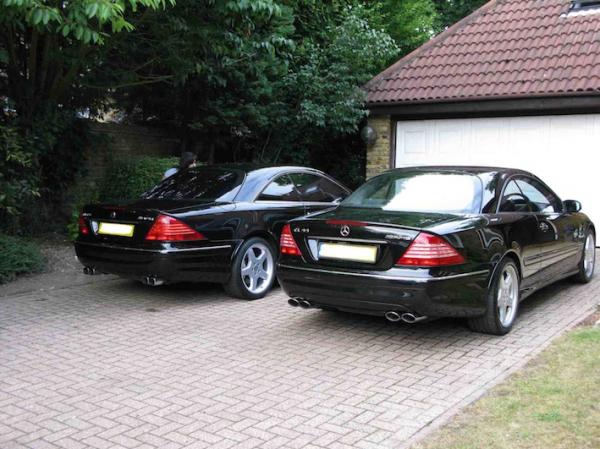 CL55k AMG and CL600 V12 Bi-Turbo