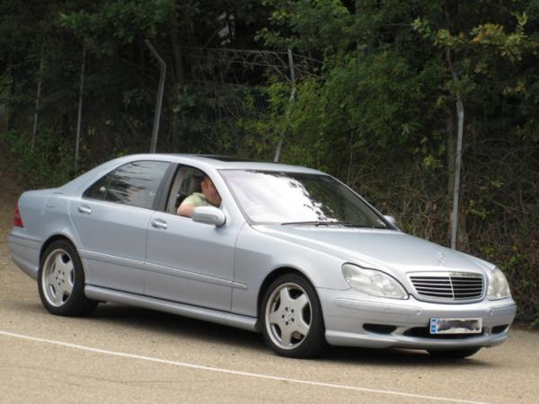 Merc at Brooklands