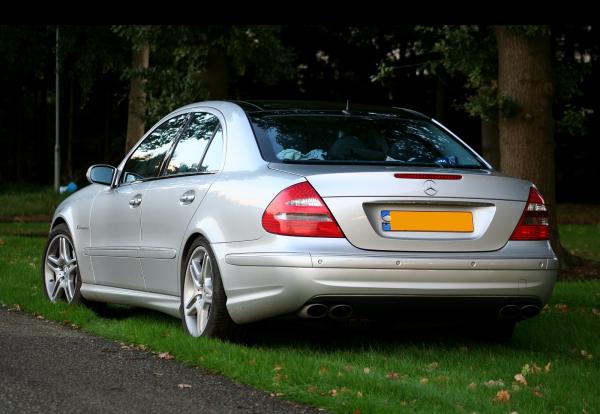 Mercedes Benz E55 AMG W211 Polished ready for show