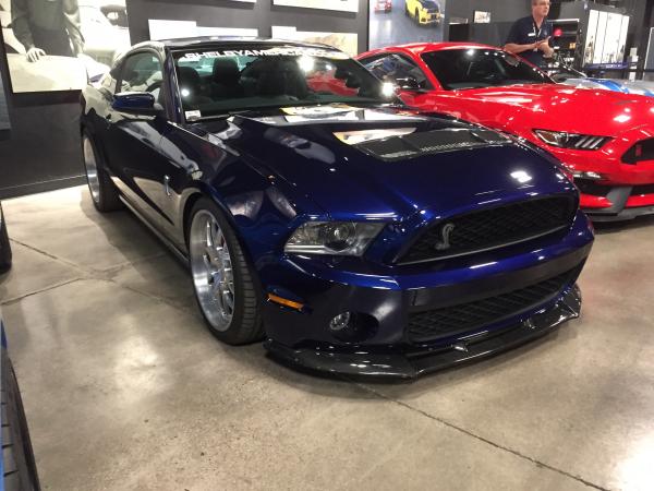 Mustang with 1250 bhp at flywheel. Shelby factory, Las Vegas