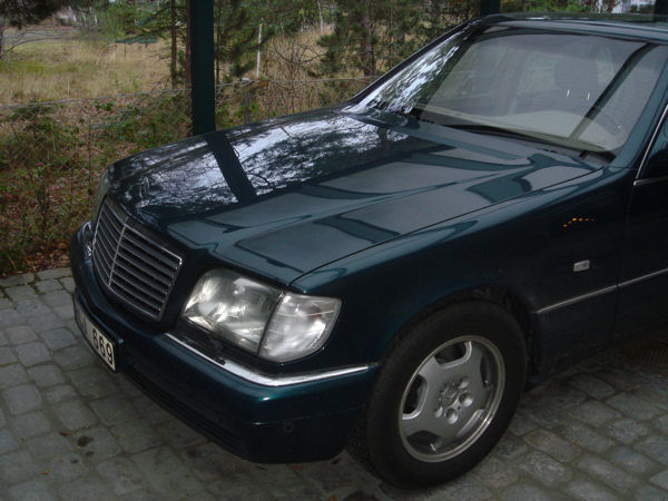 My fathers, de-badged, 1999 S600 L in a dark green metallic + 2-tone leather. Lovely car. Really big and seriously confortable.