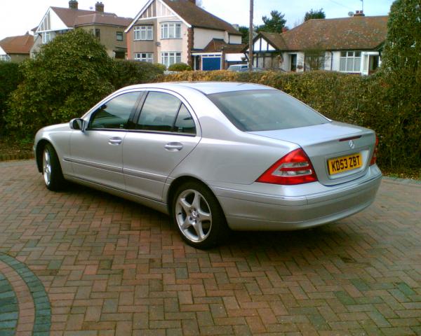 my first ever new car, C220 CDI