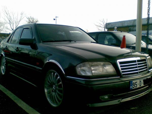 my first merc just after car wash