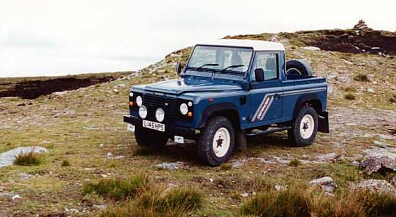 My old landrover pickup