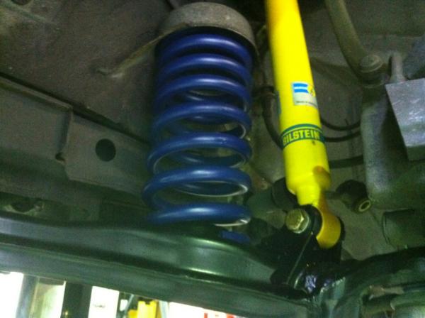 New suspension fitted