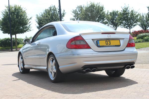 OEM CLK63 AMG Quad Exhaust