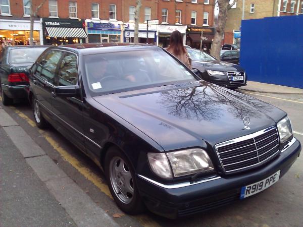 One liberal dose of Bilt-Hamber Cleanser-Polish, one exceptionally powerful Halfords Polisher, and three hours of work later - a swirl-free W140 with