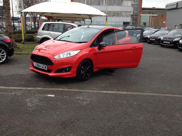 Our daughters Fiesta Red. 140ps from a 1L engine!