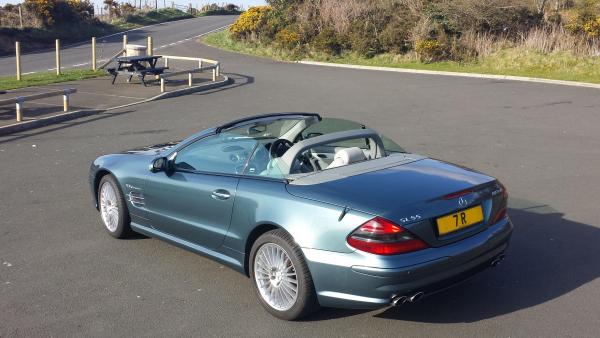 Rare Aegean Blue, with Two Tone Grey Leather