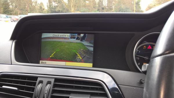 Rear view camera fitted to w204 (facelift)