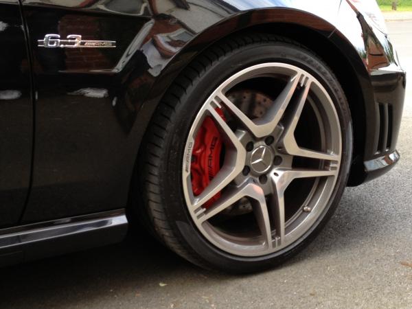 Red Painted Calipers