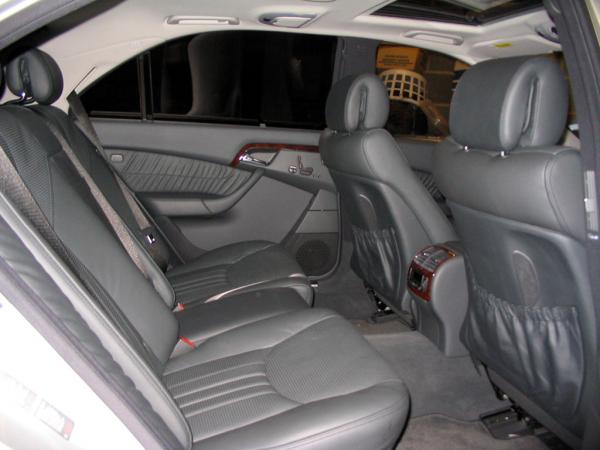 S55 Rear Interior