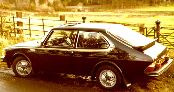 SAAB 99 TURBO - thrilling perfomance could see off some Porsches.