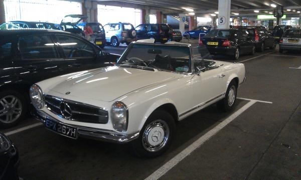 seen in Asda carpark, Roehampton.