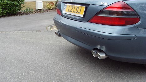 Side view of new exhaust just fitted - 09.03.2013
- sounds awesome