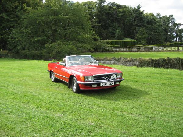 The SL at the Castle Howard SL Rally 2009