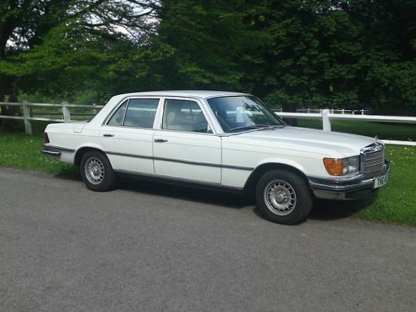 This is a 300SD, W116.
A fantastic car, the turbo really whoosh's in and gives an instant smile. No rust, Californian import.