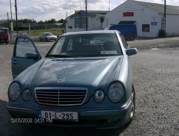 This is our Benz on the day we bought it