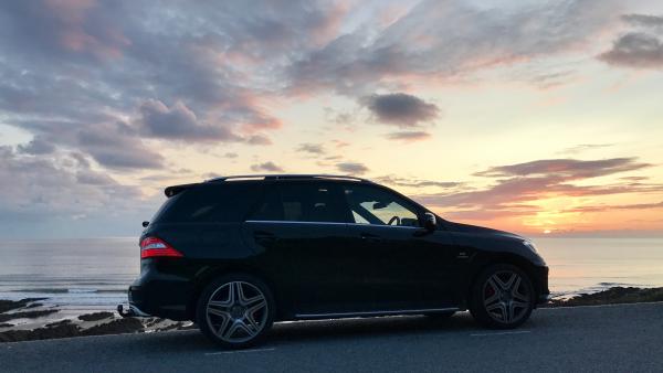 W166 ML63 AMG PP at sunset